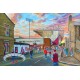 Turf Moor Stadium 'Going to the Match' Fine Art Print - Burnley FC